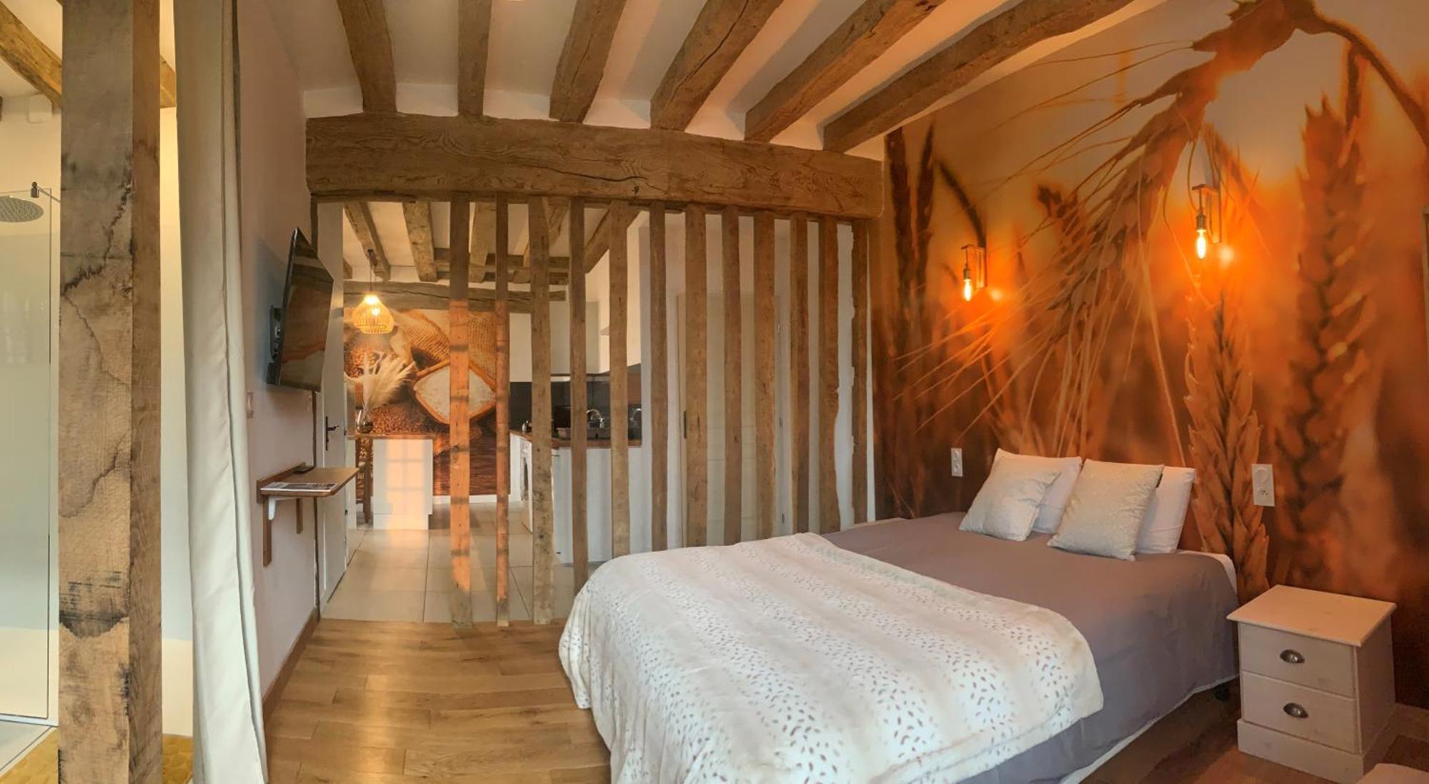 Le Bas Chitray Bed & Breakfast Menil ภายนอก รูปภาพ