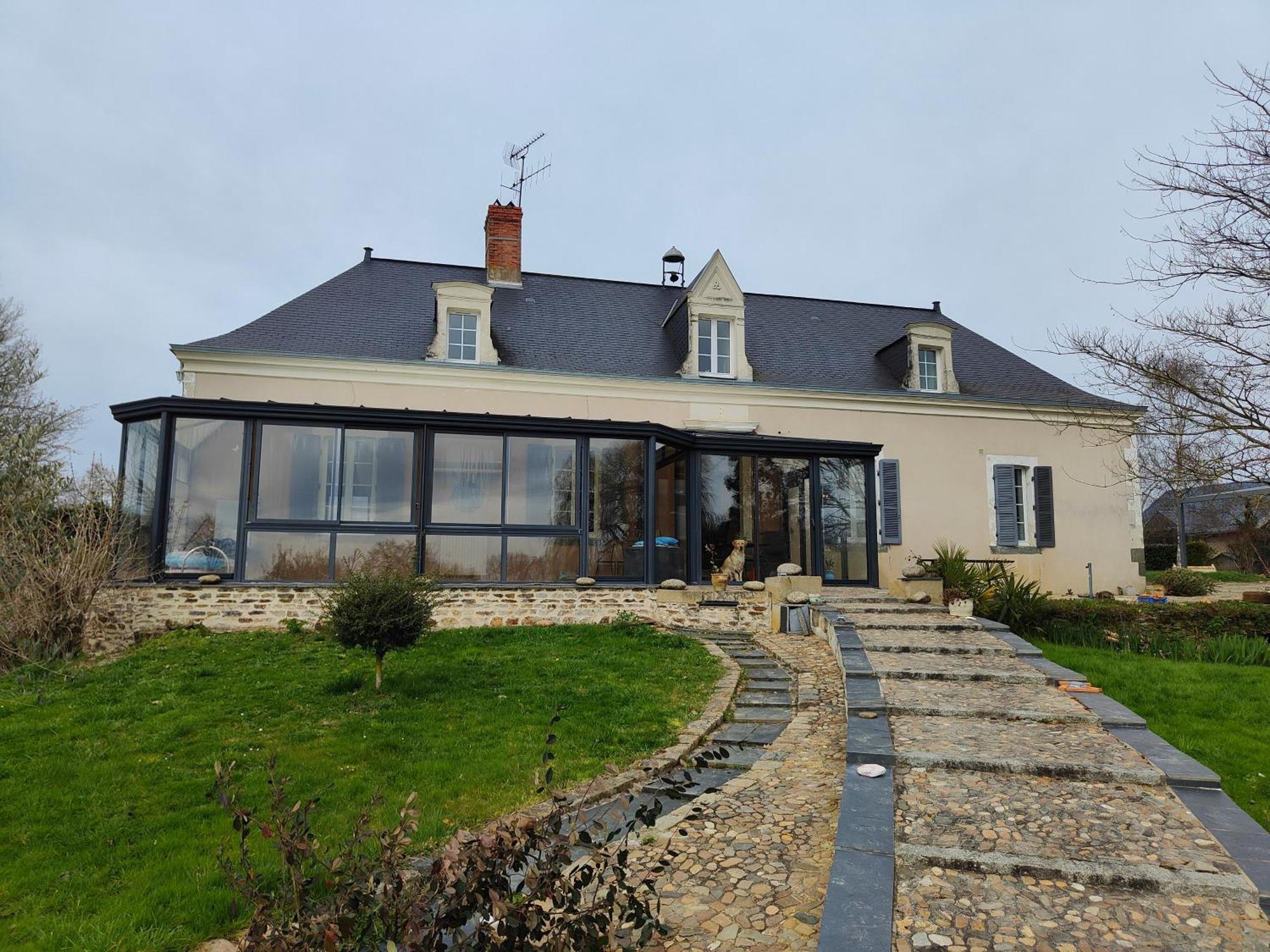 Le Bas Chitray Bed & Breakfast Menil ภายนอก รูปภาพ